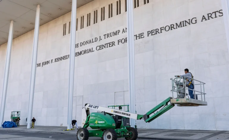Kennedy Center head threatens lawsuit after musician cancels show over Trump renaming