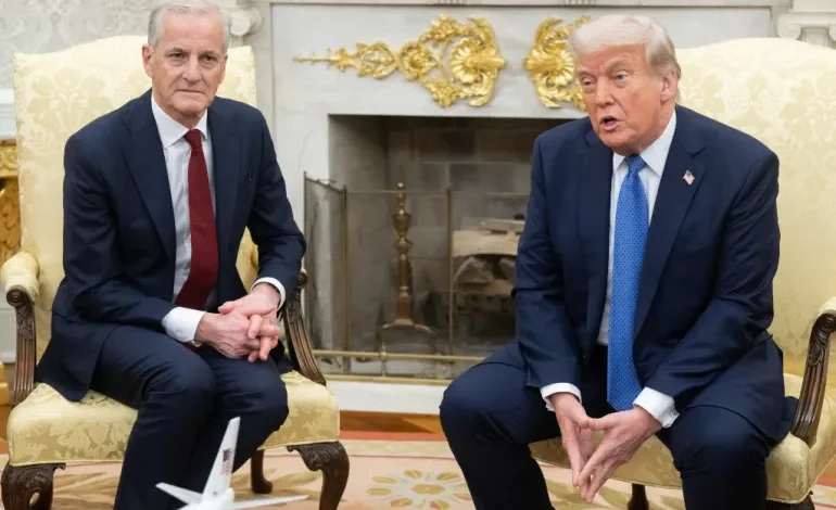 Trump Tells Norway He’s Done “Thinking Purely of Peace” After Nobel Snub