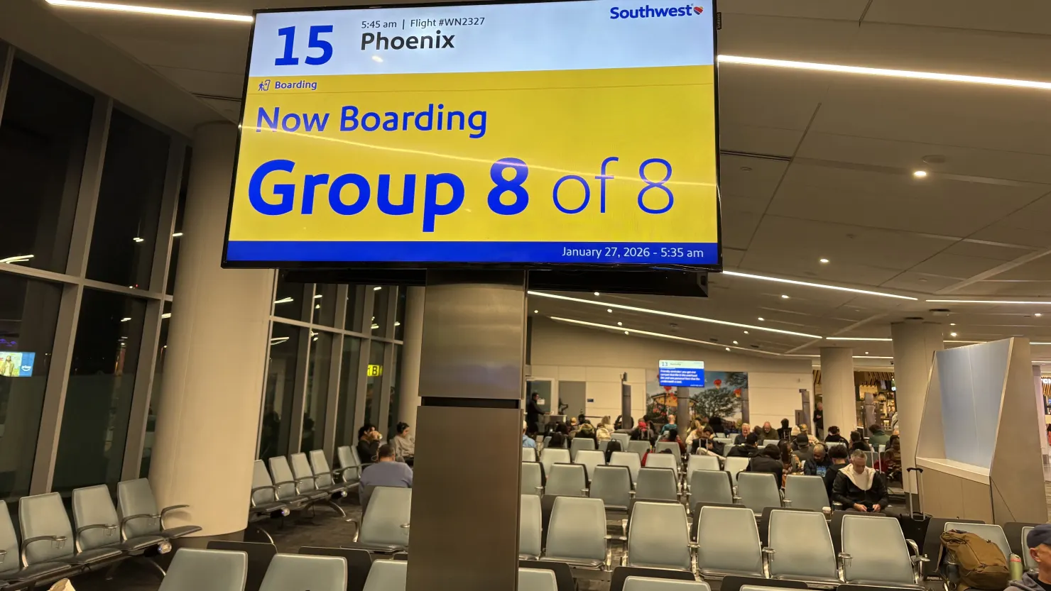 Southwest Ends 54-year Free-for-all – Last Scramble and First Assigned Flights Split Passengers