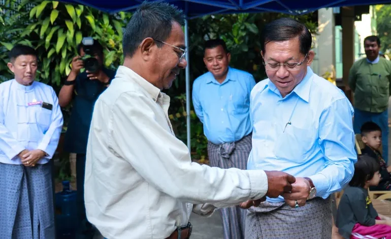 Myanmar presses ahead with wartime elections as critics call vote a military charade