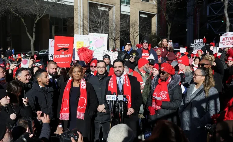 New York nurses walk out in record strike, targeting staffing, safety and benefits