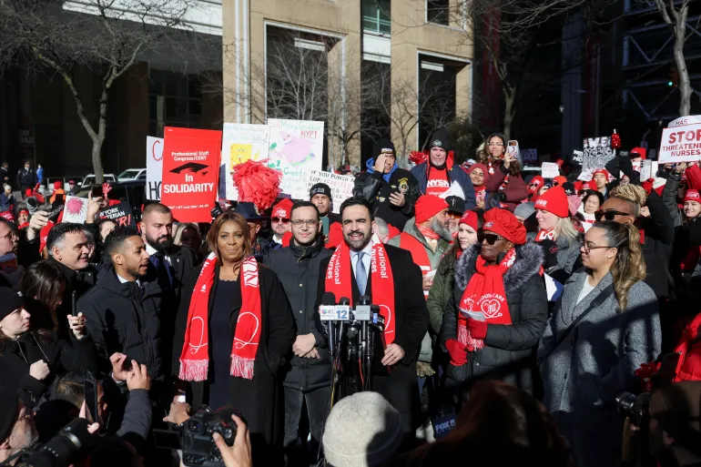 New York nurses walk out in record strike, targeting staffing, safety and benefits