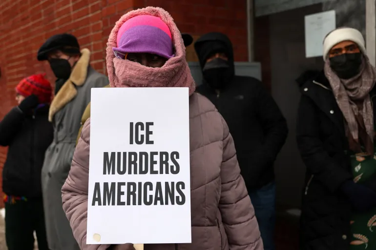 Trump’s immigration approval sinks as fatal ICE shootings fuel backlash