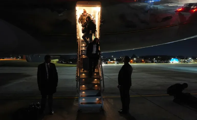 Trump’s Air Force One turns back mid-flight en route to Davos