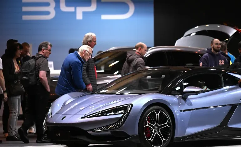 Tesla loses EV crown to BYD after bruising year for Musk and the brand