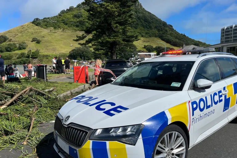 Children feared among missing as landslides hit New Zealand’s North Island after days of heavy rain