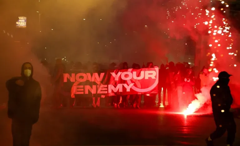 Meloni lashes out at anti-Olympics protests as violence shadows Milan Games