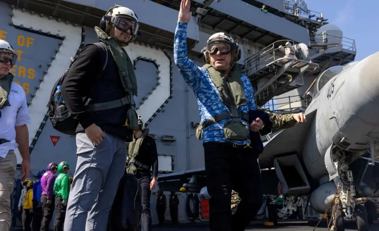 Carriers and Diplomacy: Trump Signals Dual Track on Iran