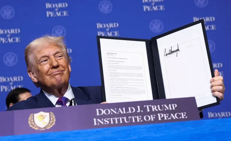 Board of Peace: money first, politics later