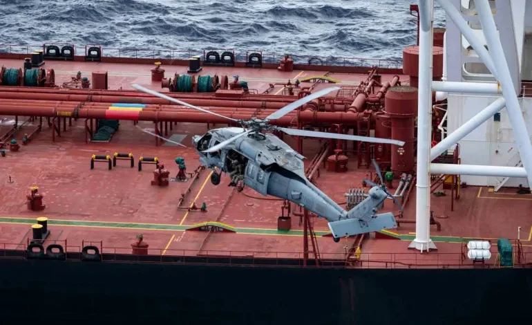 US tracks and boards sanctioned tanker far from Venezuela