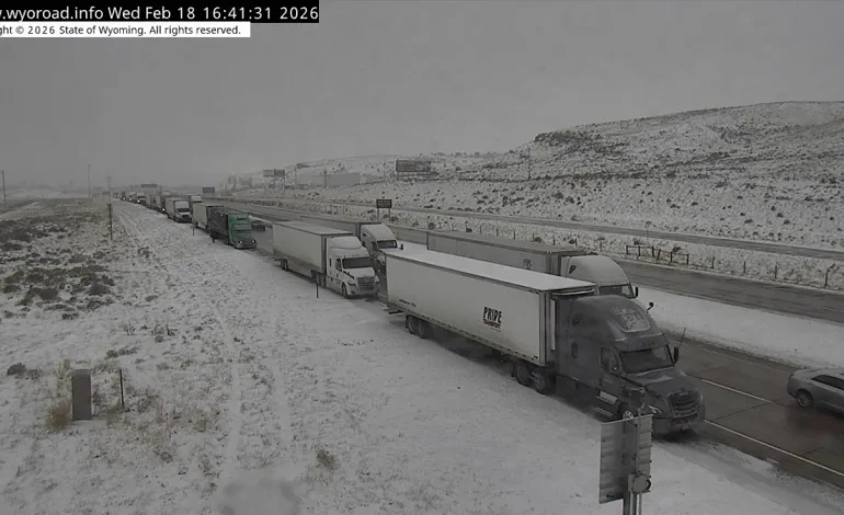 Two Dozen Vehicles Involved in I-80 Pileup Near Bear River Divide