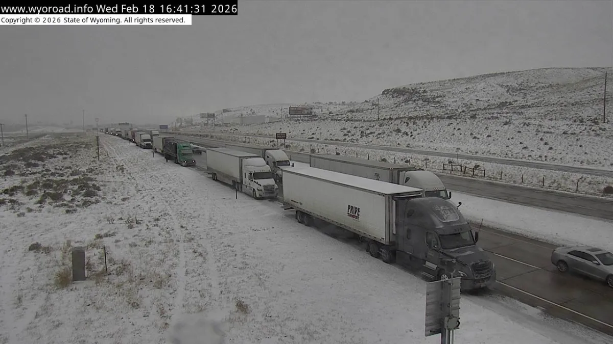 Two Dozen Vehicles Involved in I-80 Pileup Near Bear River Divide