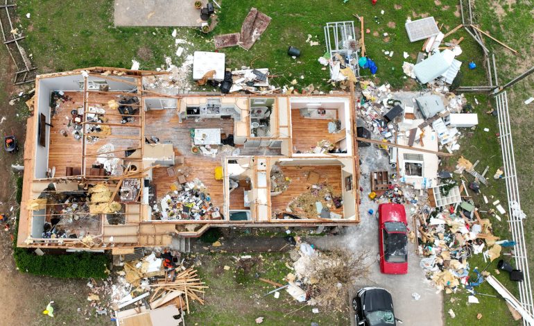 Tornadoes and severe storms damage homes in Illinois and Indiana