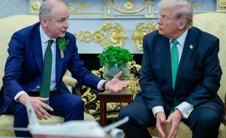 Martin Walks a Fine Line in Trump Meeting as Tensions Spill Into Diplomacy