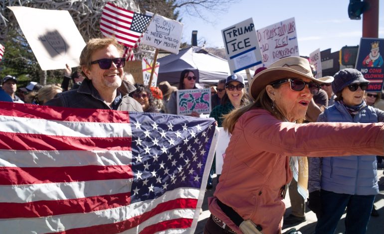 Across the state, Wyomingites protest war in Iran, immigration policies, other grievances