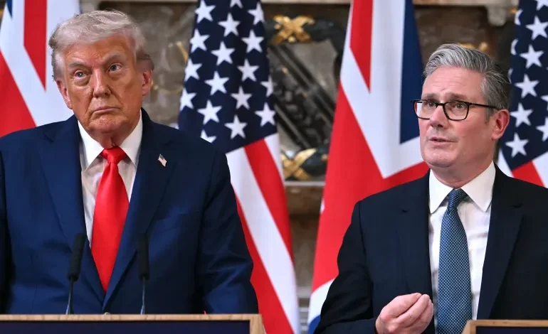 Trump shares SNL skit mocking Starmer amid real war talks