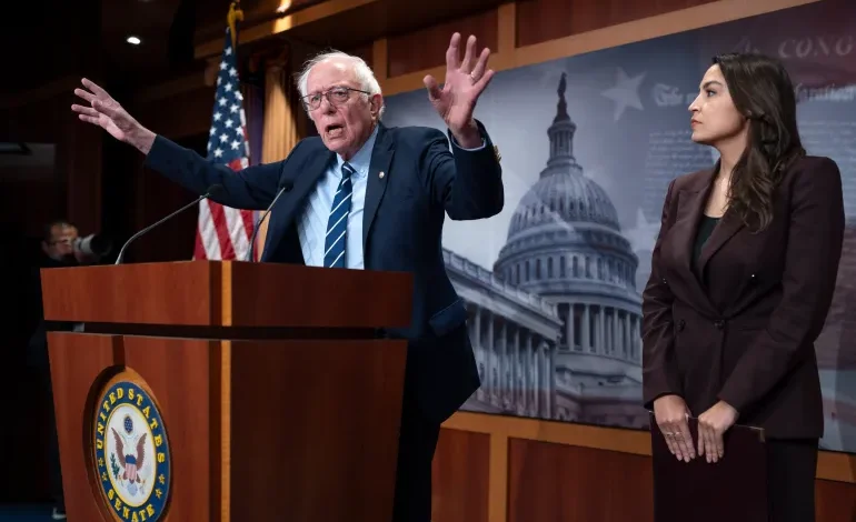 Sanders, Ocasio-Cortez push pause on AI data centres amid rising concerns