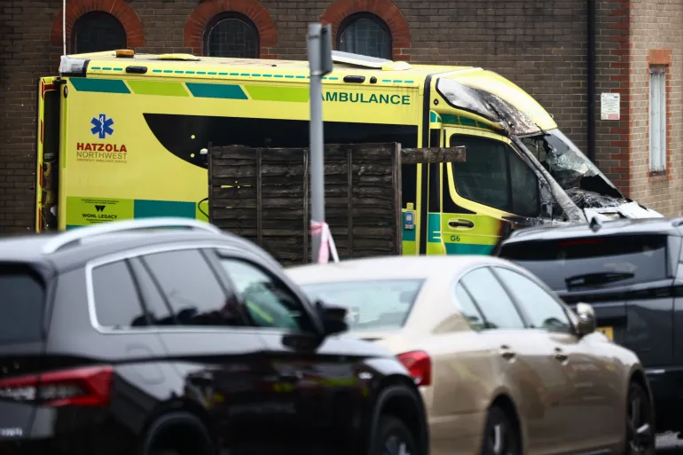 Ambulance arson in London raises fears of targeted anti-Semitic attack
