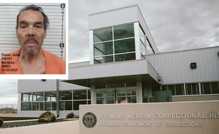 State corrections department announces death of inmate