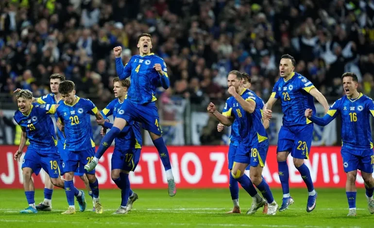Italy crash out again as Bosnia book World Cup spot on penalties