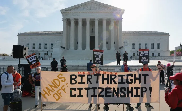 Supreme Court weighs Trump’s bid to end birthright citizenship