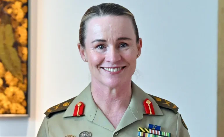 Australia appoints first female army chief in historic leadership shift
