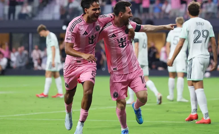 Messi scores, but Miami’s big night ends level