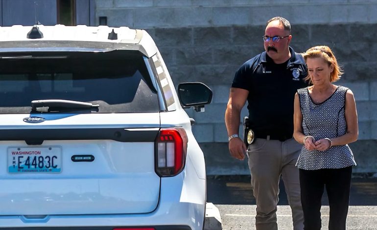 Gillette woman accused of plotting to have husband kill her brother back in jail