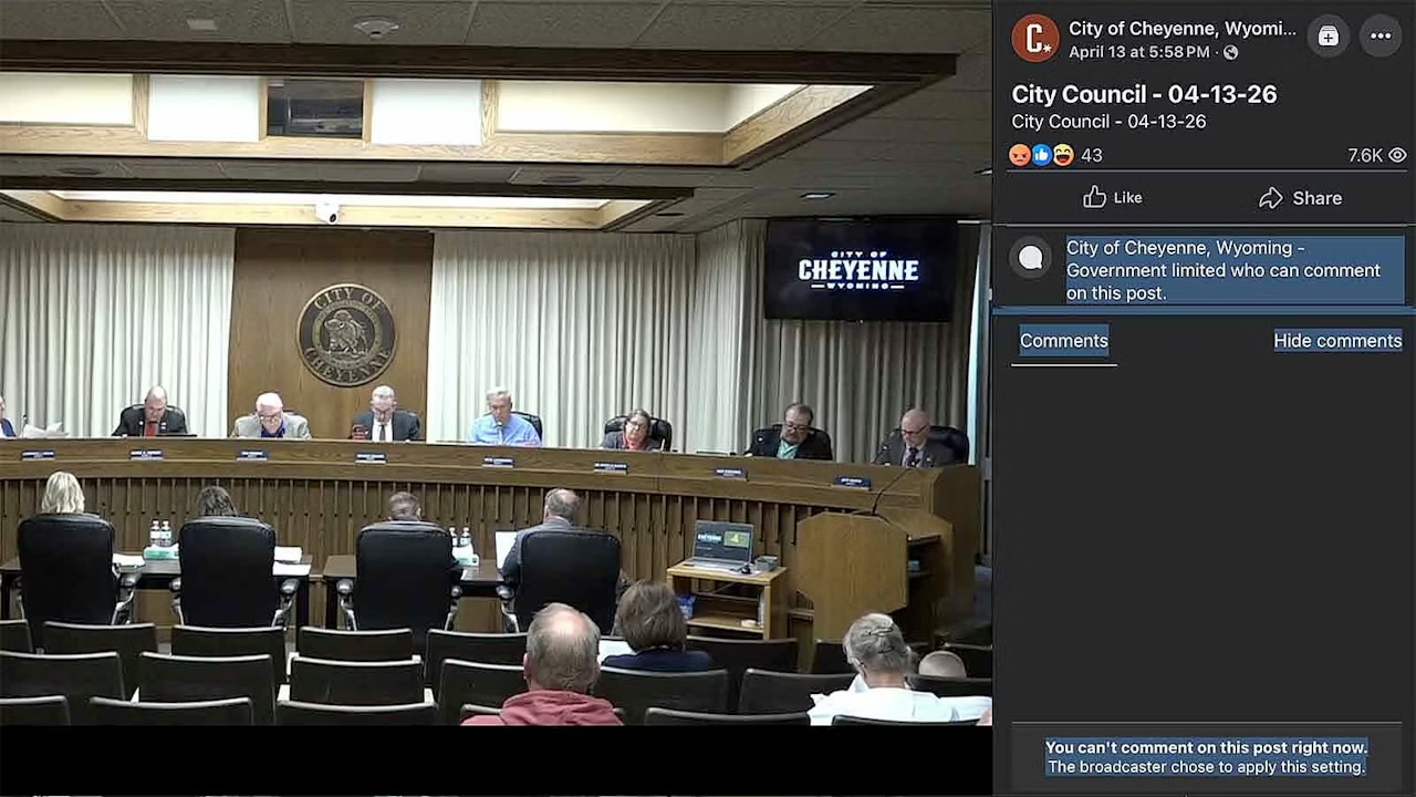 Some call foul after comments turned off for Cheyenne City Council livestreams
