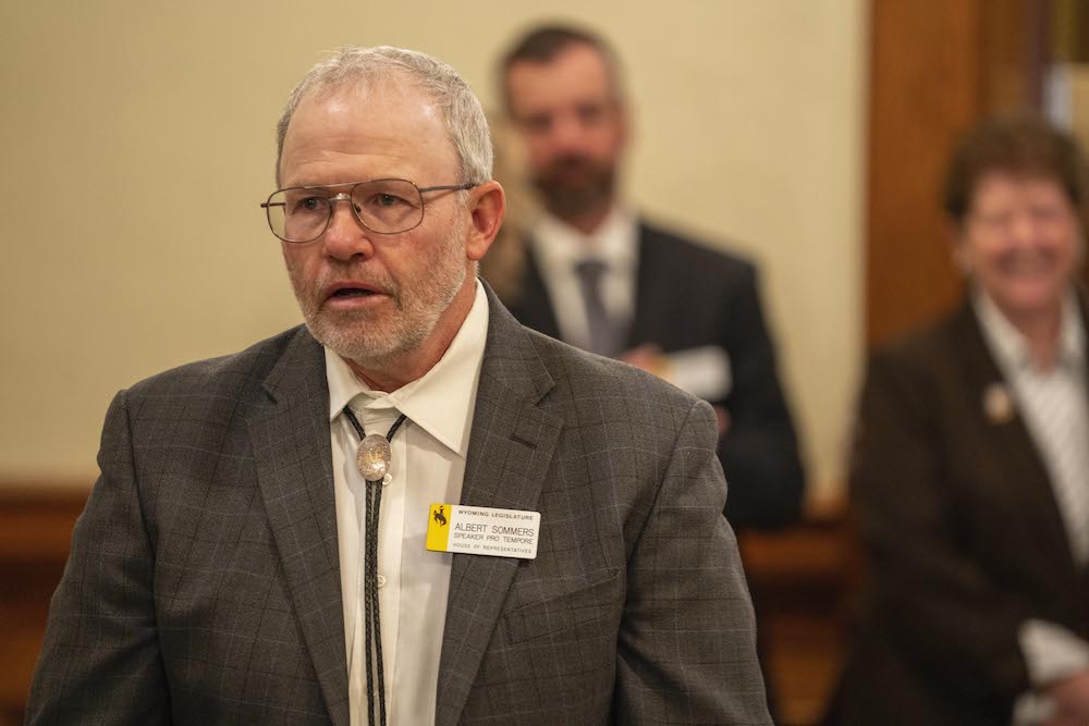 Former House Speaker Albert Sommers seeks to win back Wyoming legislative seat