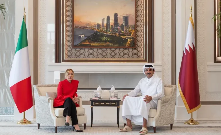 Meloni turns to Gulf as energy risks rise