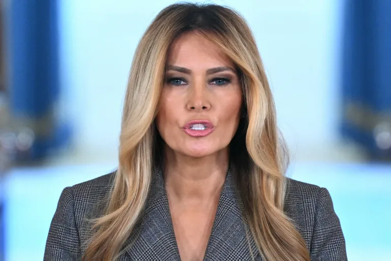 Melania Trump denies Epstein links, calls for survivor hearings