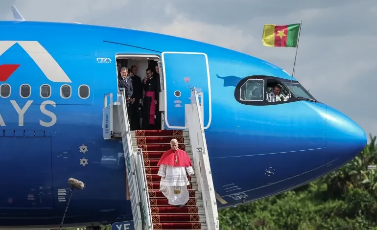 Pope Leo presses peace message in Cameroon amid clash with Trump