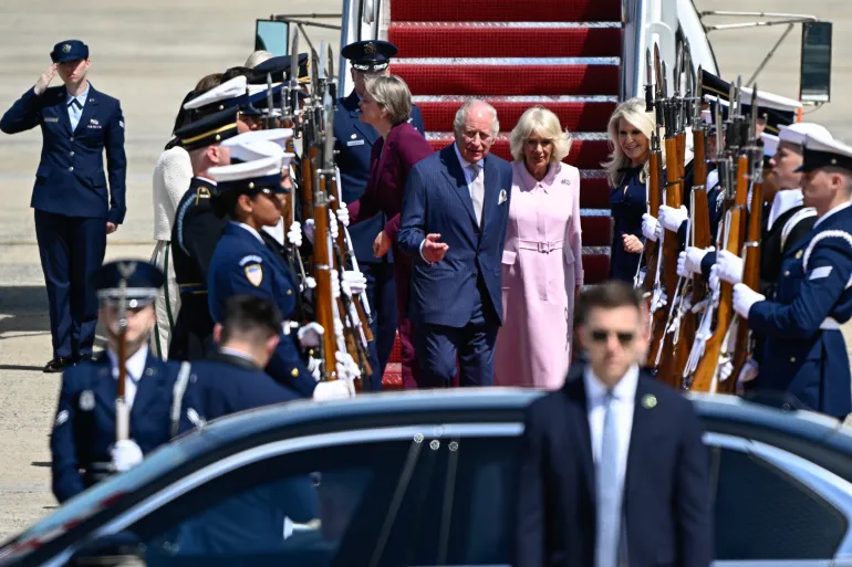King Charles arrives in US as visit collides with tension and security concerns