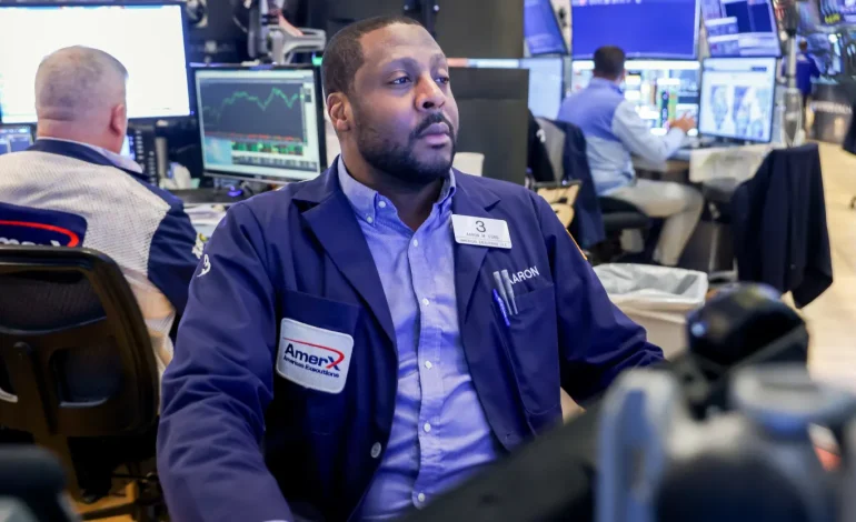 Wall Street Slips as Tech Rally Runs Out of Steam and Bond Yields Surge