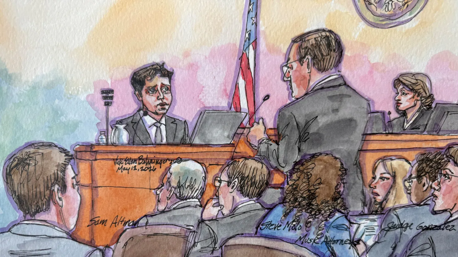 Altman Tells the Jury Musk Walked Away From OpenAI, Not the Other Way Around