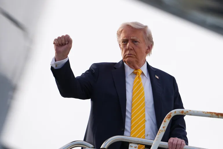 Trump reviews Iran proposal while keeping threat of strikes on the table