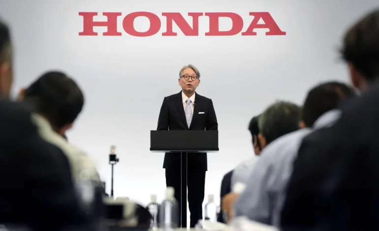 Honda’s EV Bet Bites Back, Dragging the Carmaker Into Its First Annual Loss in Decades