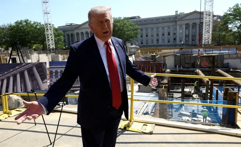 Trump Uses White House Shooting to Revive Push for Ballroom Project