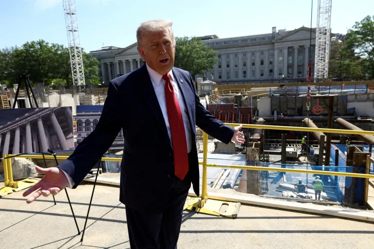 Trump Uses White House Shooting to Revive Push for Ballroom Project